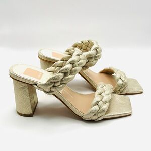Dolce Vita Braided Strap Heels